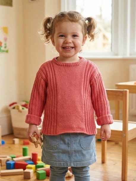 Børnetunika med lange ærmer