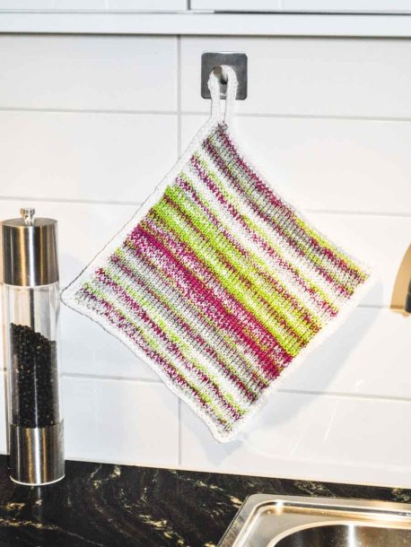 Dobbeltstrikket grydelap