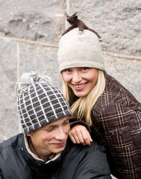 Hat med edderkop eller elg