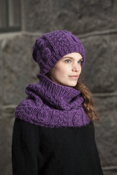 Hat og tørklæde polo