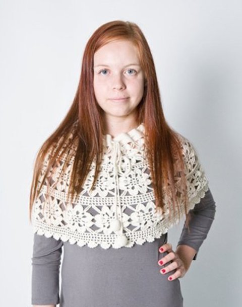 Hæklet nederdel / Poncho