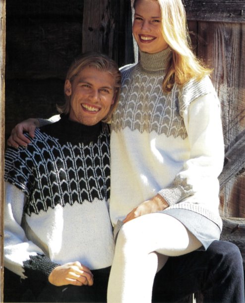 Børne-, dame- og herretrøjer