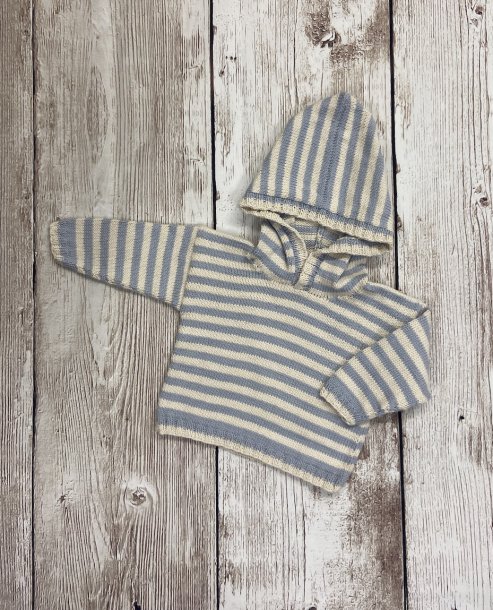 Sweatshirt med hætte