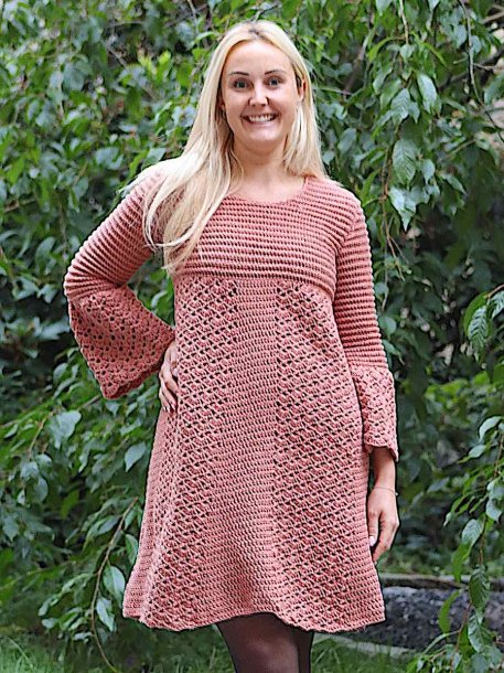 Hæklet kjole