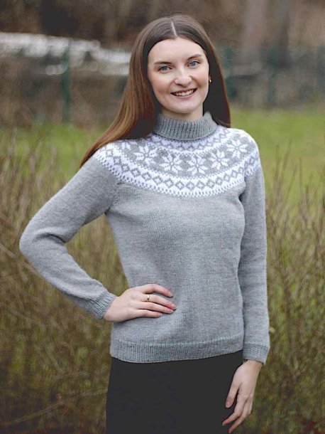 Oktröja med stjärnmönster