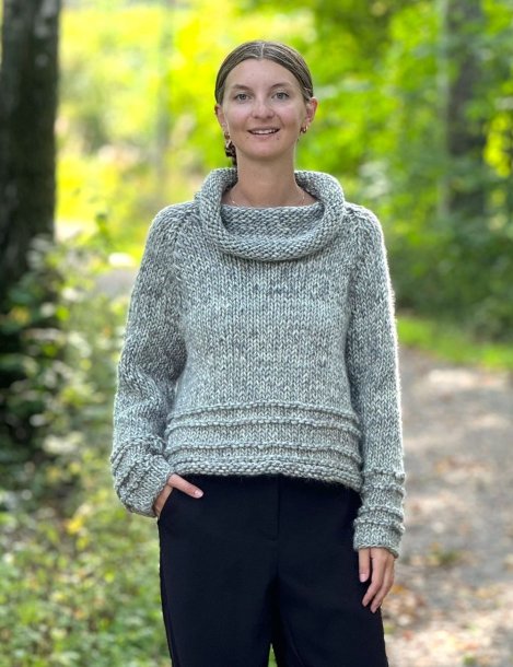 Polotröja med raglan