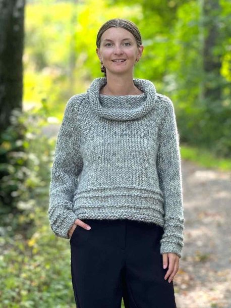 Polotröja med raglan