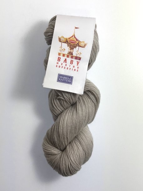 Karusell Merino Superfine Ljusgrå