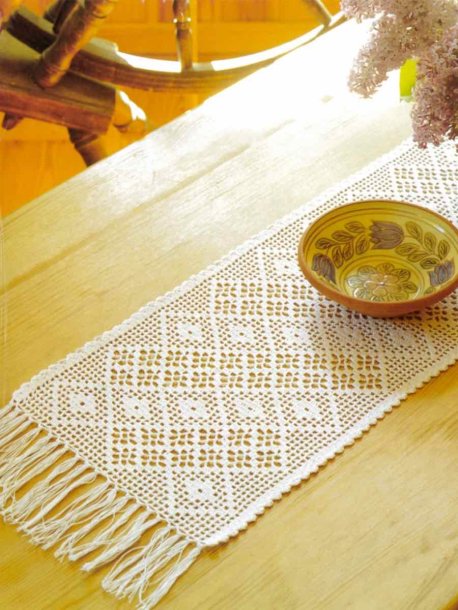 Løber med diagonalt mønster