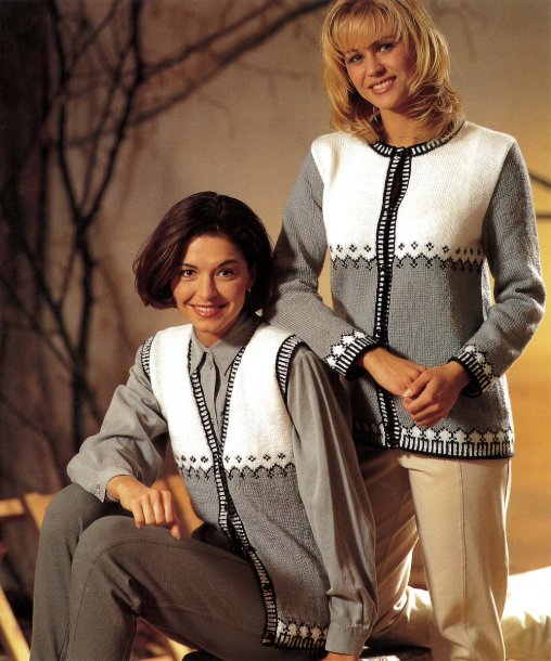 Cardigans og veste til kvinder og børn