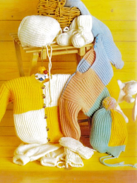 Babysæt i patentstrik