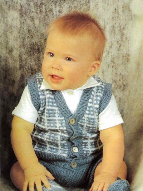 Väst, byxa och sockor