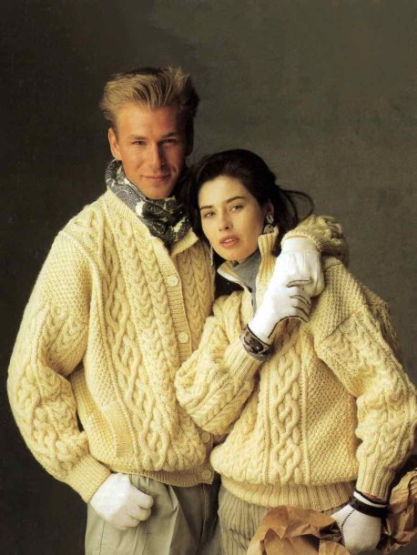 Damtröja och herrkofta