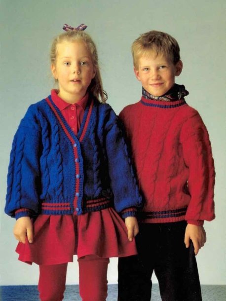 Sweater og cardigan