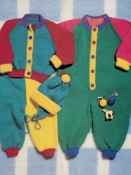 Kofta, byxa och mössa