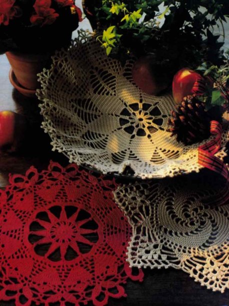 Dug med hvirvel - Strikkeopskrifter & Hækleopskrifter - Marks & Kattens