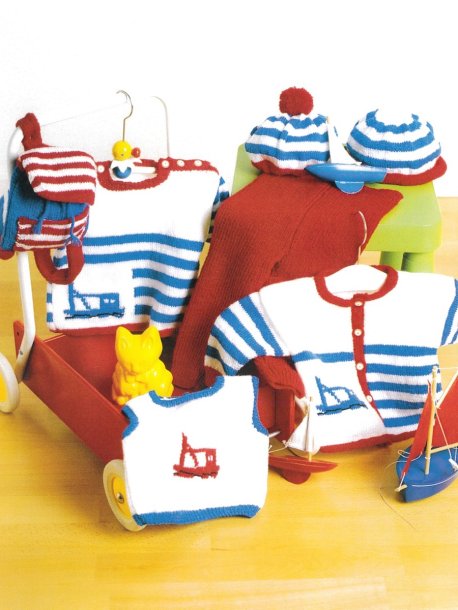 Tröja, kofta, linne, byxa , mössor och ryggsäck