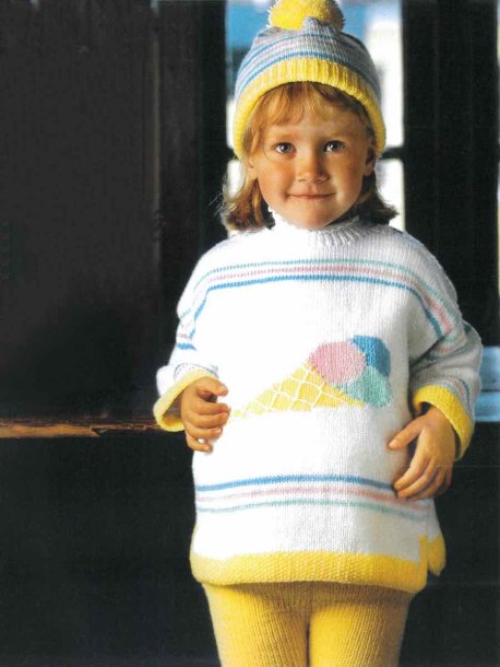 Sweater, cardigan, bukser og huer