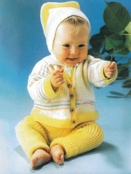 Sweater, cardigan, bukser og huer