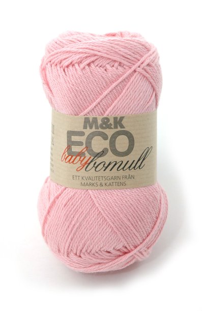 Eco Baby Bomuld Lyserød 909