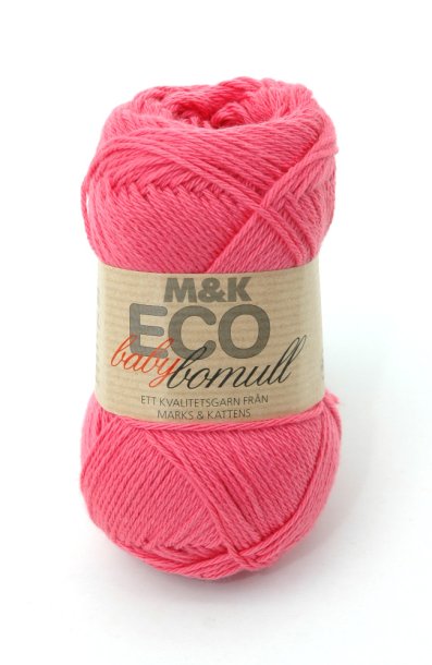 Eco Baby Bomuld Mørk pink 913