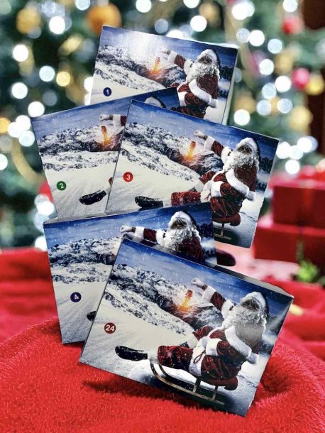 Adventskalender inklusive hemmelig julegave