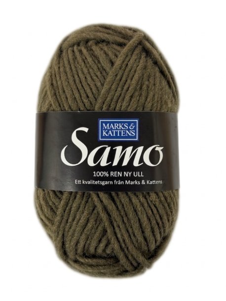 Samo Grønlig brun 804